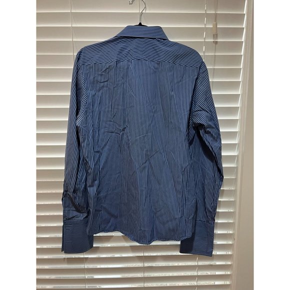 Thomas Pink French Cuff Long Sleeve Button‎ Up Shirt - Size 15.5 - Picture 5 of 6